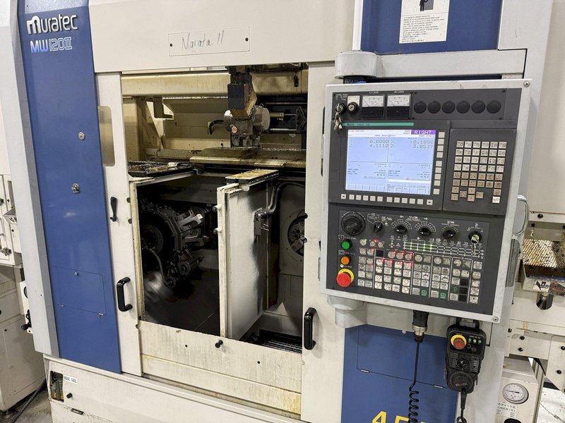 2020 Murata Muratec MW120 Used Twin Spindle CNC Lathe For Sale