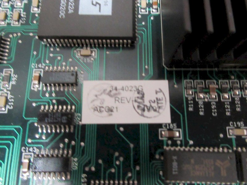 Used Haas - Mocon Board 34-4023G Rev F