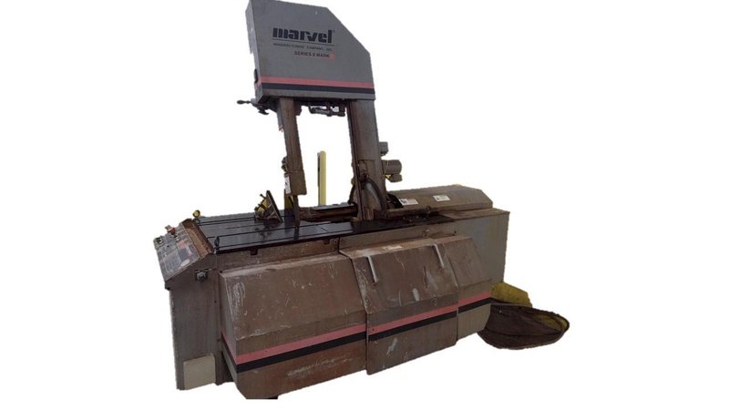 18&quot; X 22&quot; MARVEL SERIES 8-MARK III VERTICAL 60 DEGREE BAND SAW, NEW 2012 STOCK #3043