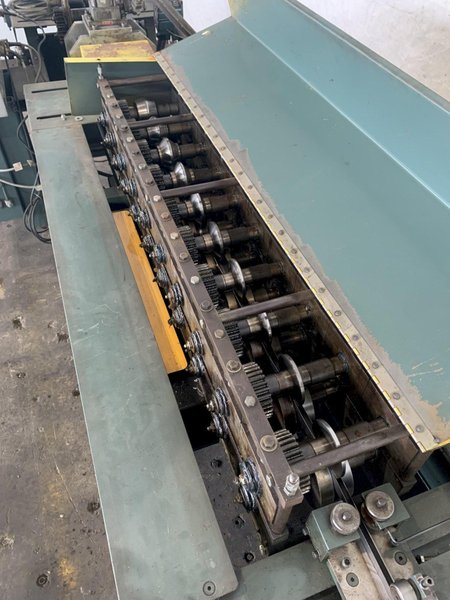 10 STAND X 1.25&quot; ARBOR X 6&quot; ROLL SPACE  ENGEL INDUSTRIES MODEL V-3510 ROLLFORMER. STOCK # 0747323.