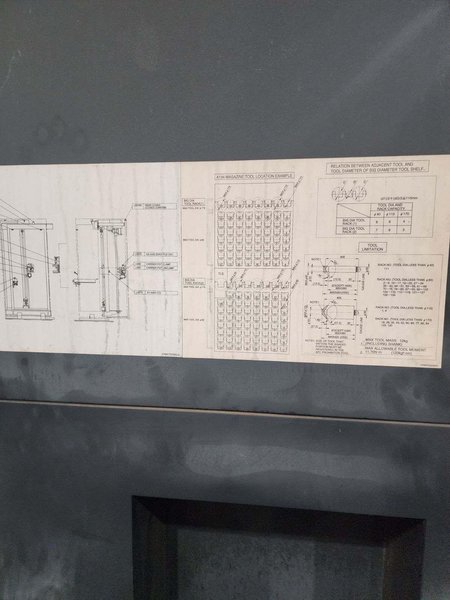 Makino A-51, HMC, 2009, Under Power Ready For Inspection.