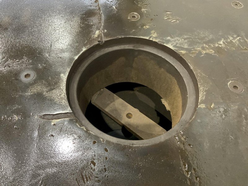 200,000 LB X 72" ARONSON  POWER WELDING TABLE: STOCK #72508