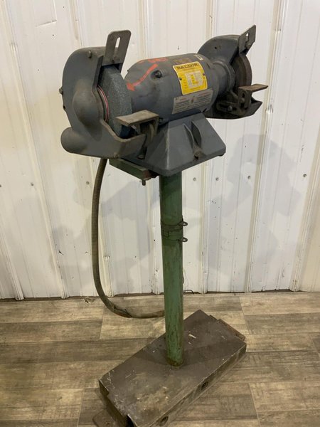 6" BALDOR DOUBLE END PEDESTAL GRINDER: STOCK #81164