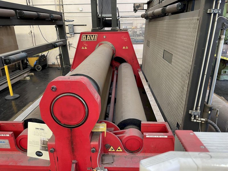 DAVI / Promau 16-inch Diameter CNC Plate Rolling/Bending Machine Model: MCB 3045