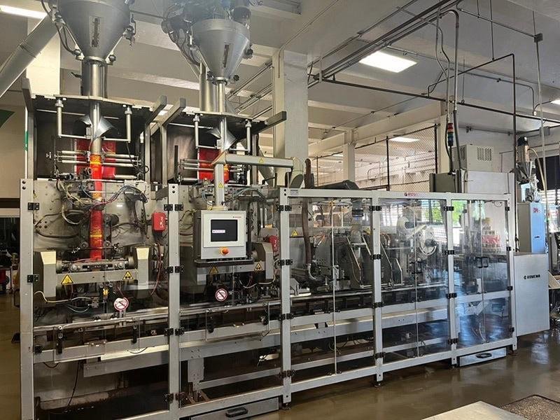 Rovema SBS 250 Twin Tube Brick Pack Coffee Packaging Machine, 2009