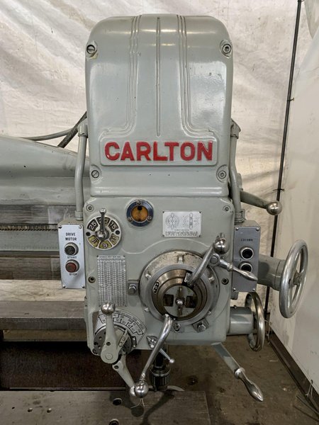 4&#039; X 11&quot; CARLTON 1A RADIAL ARM DRILL. STOCK # 0850023.