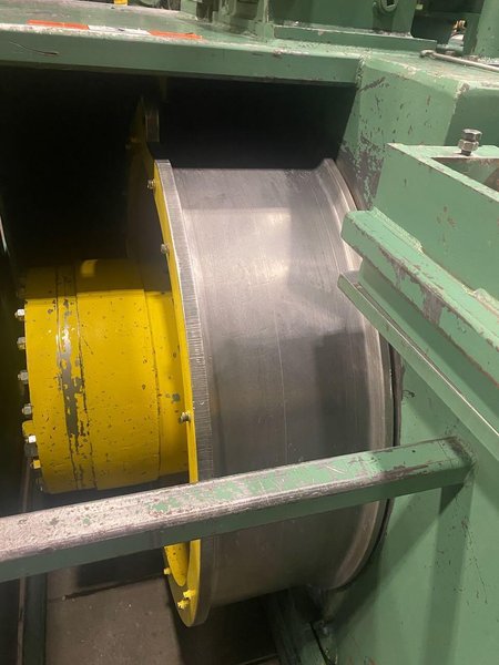 FE Model DTVA-4050-44 Inline Wire Drawer with FE Butt Welder