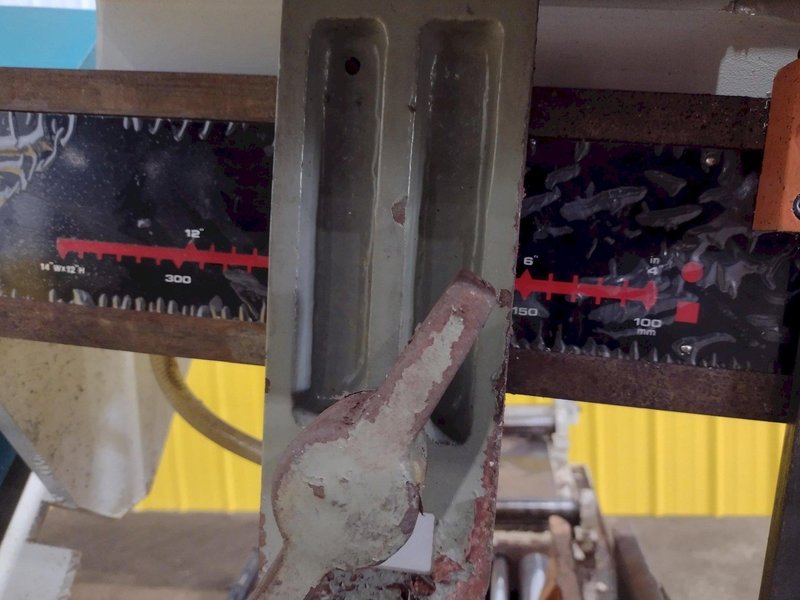 12" x 12" KALAMAZOO MODEL #KC12AX AUTOMATIC HORIZONTAL BANDSAW: STOCK #18790