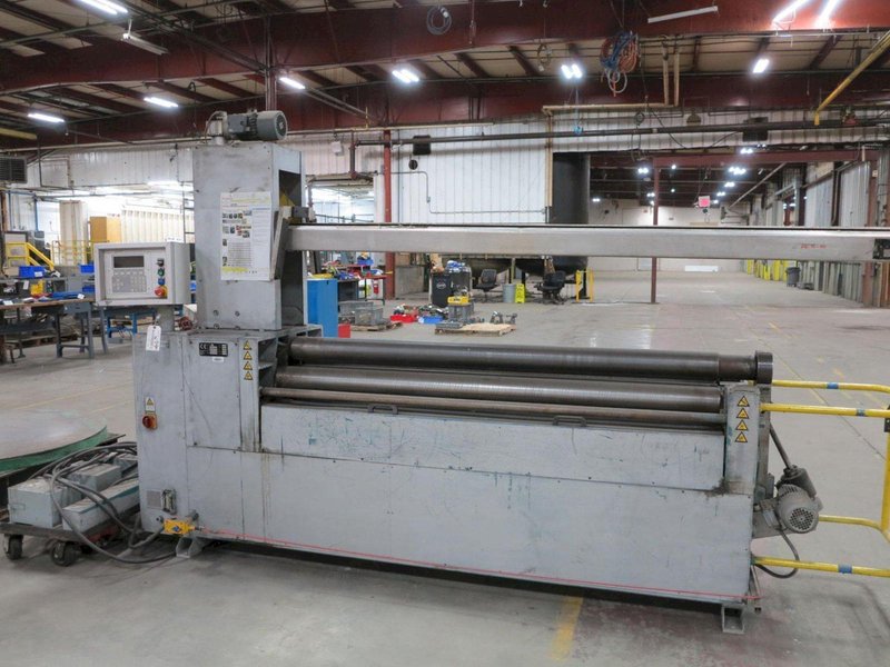 80" X .137" TITAN MODEL #8268-2035 PROGRAMMABLE HYDRAULIC PLATE ROLL, NEW 2008: YOBRO #24735