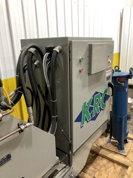 25 HP SERVO DRIVEN KRC PORTABLE CNC DRILL, TAP &amp; REAMING MACHINE WITH FANUC CONTROLS: STOCK #17445