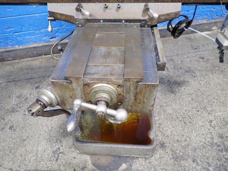 SHARP INDUSTRIES 9" X 49" VERTICAL MILL  -  SHARP-HMV