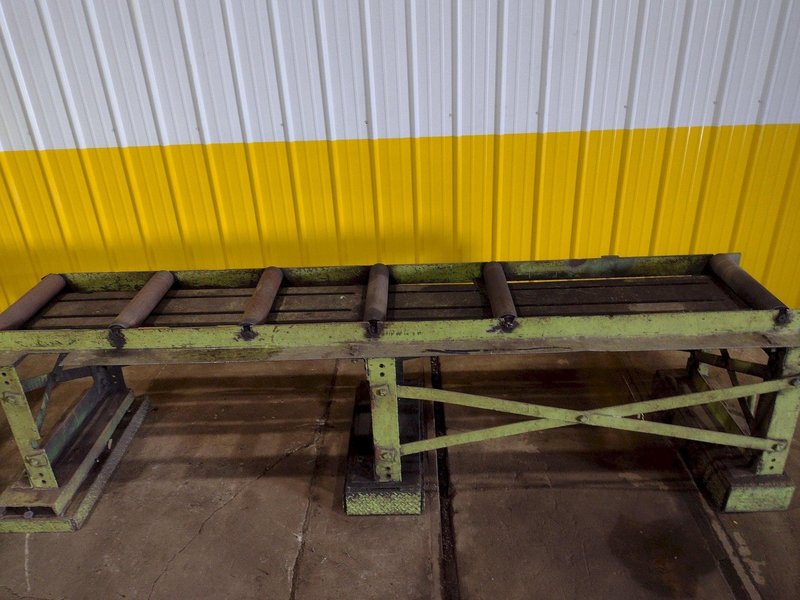20’ X 20” HEAVY DUTY ROLLER CONVEYOR, (4) SECTIONS: STOCK 18710