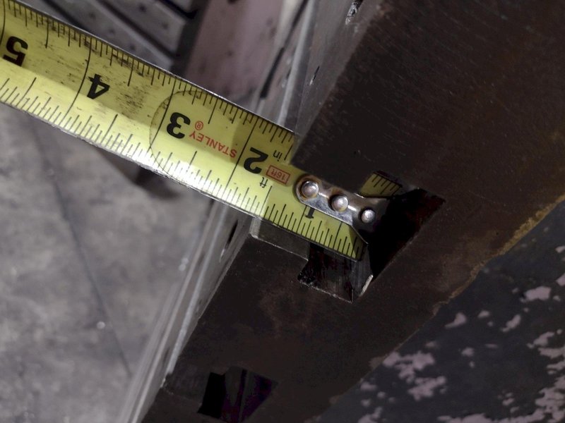 (2) 48" H X 29.5" W X 29" DEEP STEEL ANGLE PLATES: YOBRO #25794