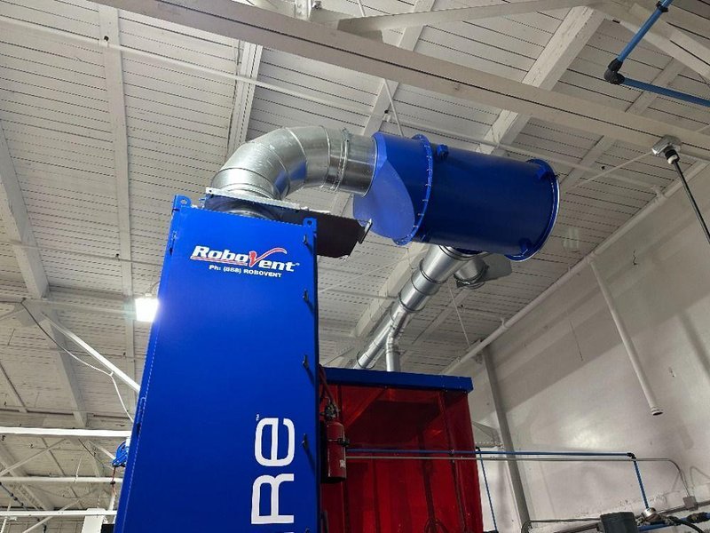 ROBOVENT 15 HP DUST COLLECTOR  -  MLS-01-5500