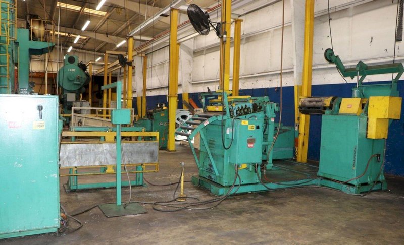 10,000 LBS X 30&quot; X 60&quot; ROWE SERVO FEED LINE: YOBRO #24518