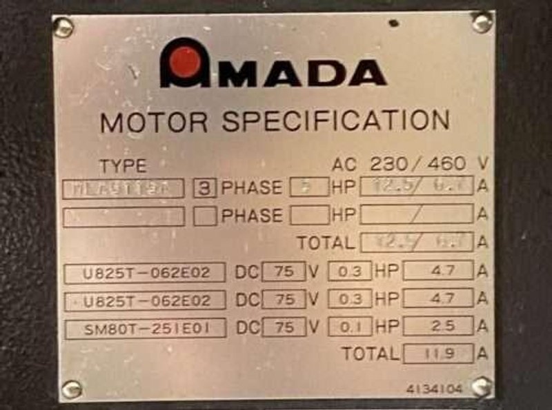 Amada RG-50 CNC Press Brake