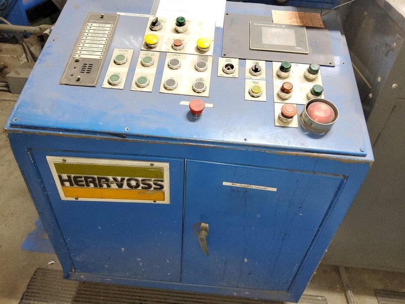 48" x 20,000 LBS X .080" HERR VOSS CUT-TO-LENGTH LINE W/ PRECISION LEVELER: STOCK #22693