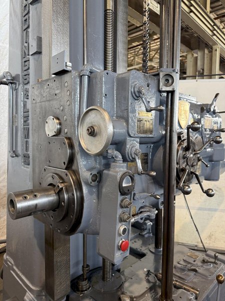 4" GIDDINGS &amp; LEWIS 340-T HORIZONTAL BORING MILL. STOCK # 0758926