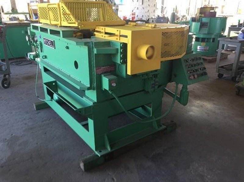 50,000 LBS MITCHELL 3-DIE HYDRAULIC PUSH POINTER Stock # 14196