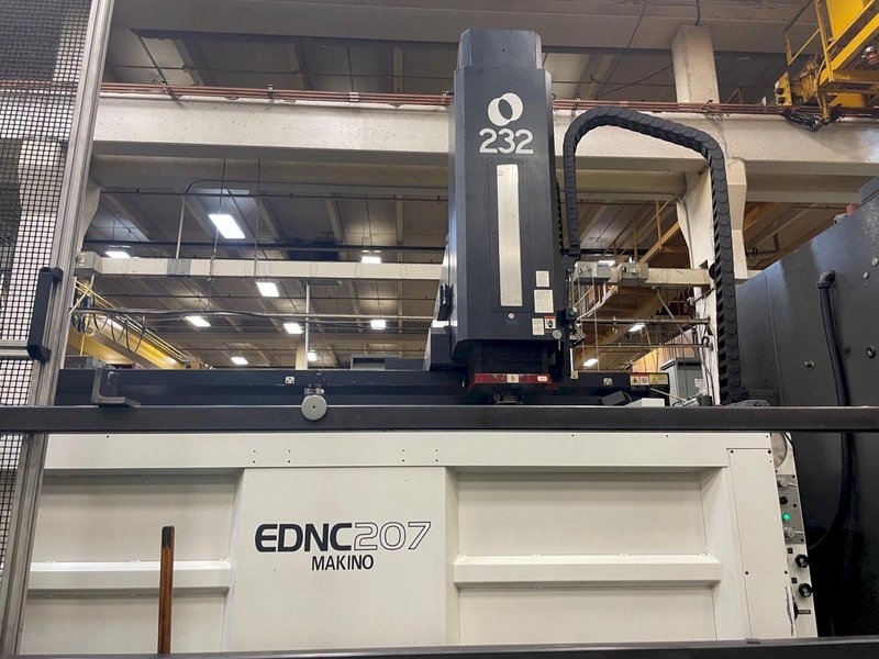 Makino EDNC 207 Used CNC Sinker EDM with EROWA Robot For Sale - 2008