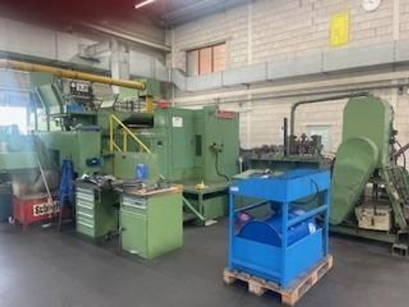 SAKAMURA #BPF-540, 6-STATION 5-DIE PARTS FORMER w/UNIVERSAL TRANSFER