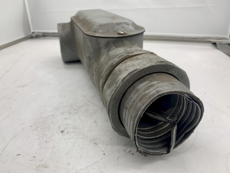 APPLETON 3&quot; LR UNILET FORM 35/85, 2-1/2&quot;-3&quot; CONDUIT BODY COVER - STOCK #15487