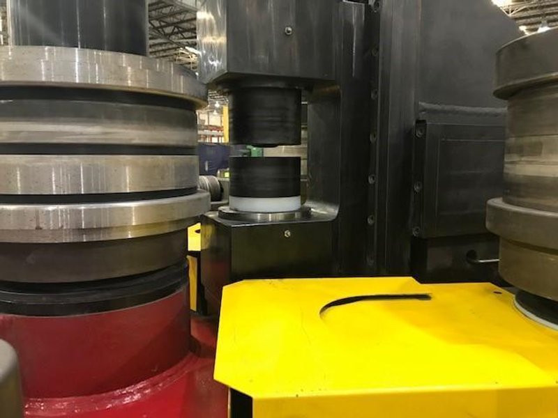 (2015) 10&quot; X 10&quot; X .40&quot; TAURING ALPHA-200CNCI CNC ANGLE BENDING ROLL. STOCK # 0744422