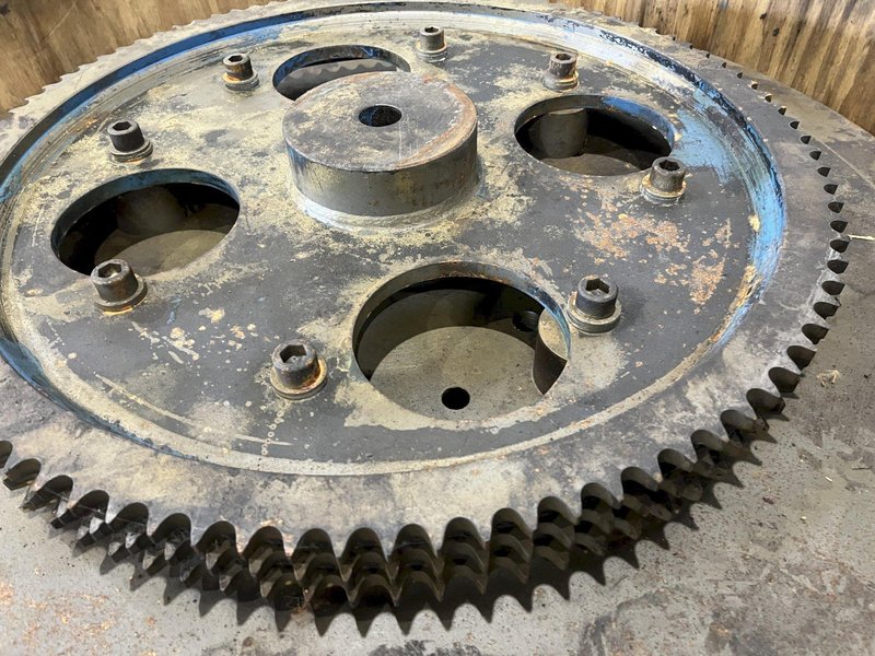 78" X 50' BESCO PORTABLE LATHE, ONSITE TURBINE WORK: STOCK #20735