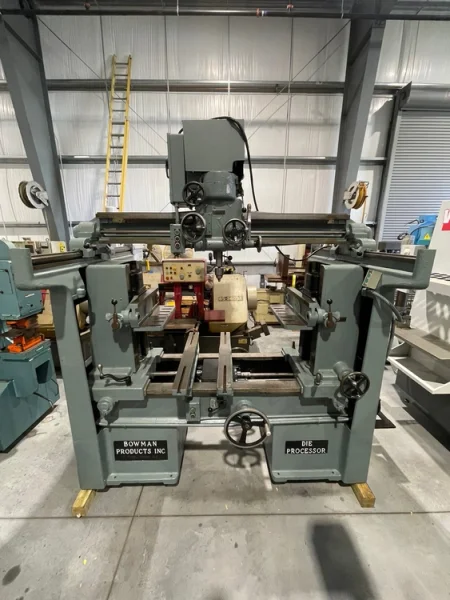 BOWMAN DIE PROCESSOR Separator, Processor, Handler 36” x42” USA #6866
