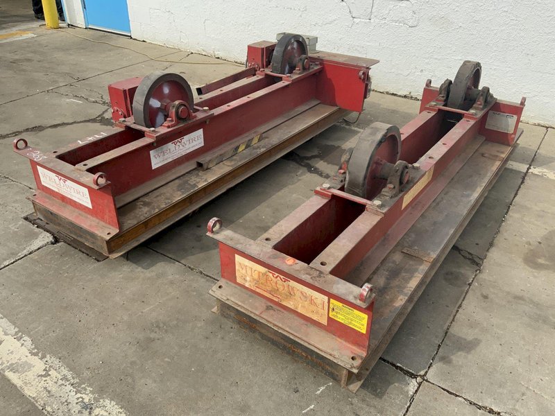 5 TON WELDWIRE TANKS  WWRI-5 TURNING ROLL SET: STOCK #81017