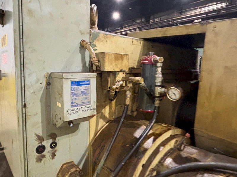 #4A WARNER &amp; SWASEY MODEL #M-3580 SQUARE HEAD 12.5&quot;
 HOLLOW SPINDLE X 144&quot; EXTENDED BED TURRET LATHE: YOBRO #24423