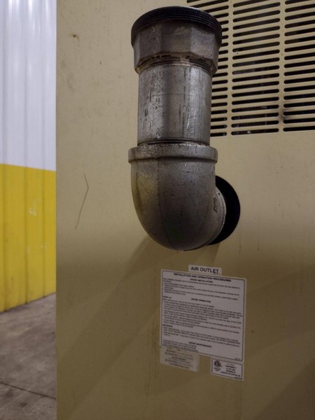 100 HP INGERSOLL-RAND MODEL RS75i-A125 ROTARY SCREW AIR COMPRESSOR W/ AIR DRYER: YOBRO #25976