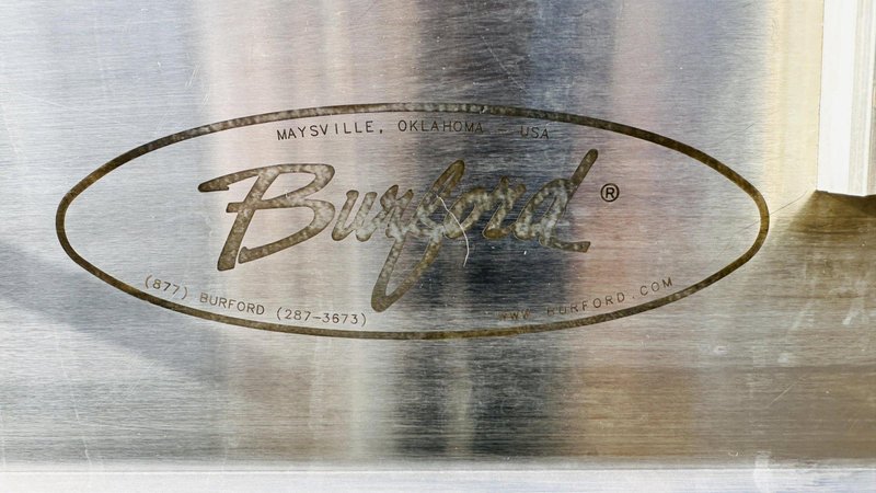 Burford Corp Model: SO72846  |   S.S. Bi-Directional Accumulation Table w/ 2-Motors