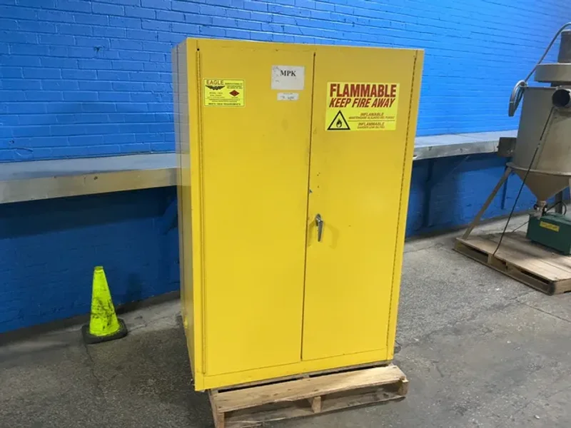 Eagle Manufacturing 30” X 31” X 61” Flammable Cabinet - 9010