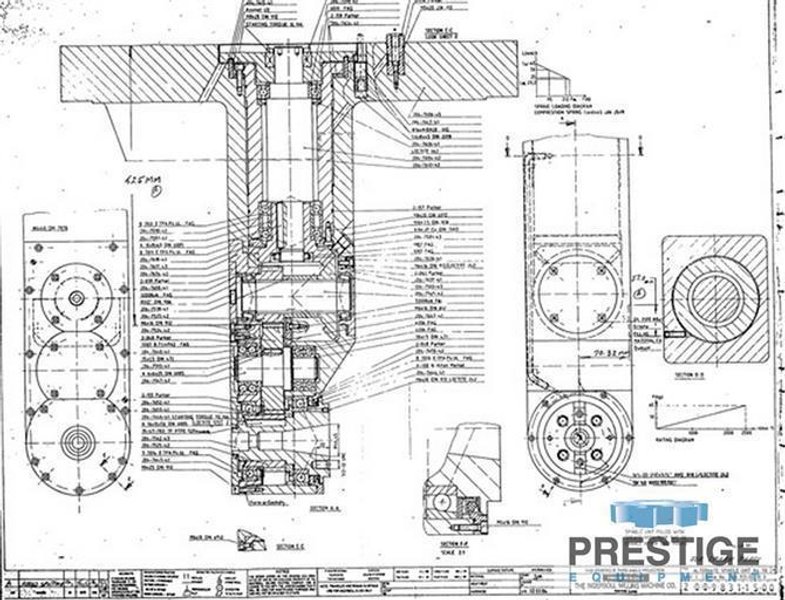 Ingersoll Masterhead Nutating Head &amp; Assorted Spindle Units, Package