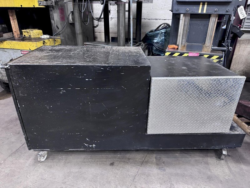 LOT OF WILA PRESS BRAKE DIES WITH CABINET: STOCK #80766