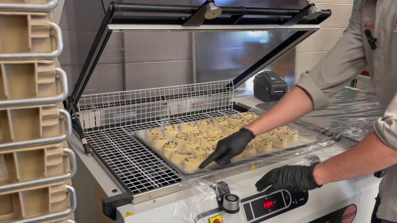 Minipack REPLAY RP85 Semi-Automatic L-Bar Sealer Shrink Wrapper with Shrink Chamber, 2021