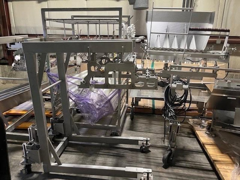 Drake LS1400 Hot Dog Loader &amp; RapidPak RP-45 Thermoformer – 2017 Meat Packaging Line