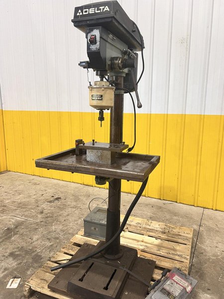 16&quot; DELTA MODEL #17-900 SINGLE SPINDLE DRILL WITH TAPPING HEAD: STOCK #23263