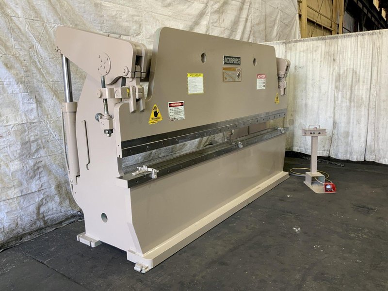 100 TON X 12' ACCURPRESS 710012 HYDRAULIC PRESS BRAKE: STOCK #80731