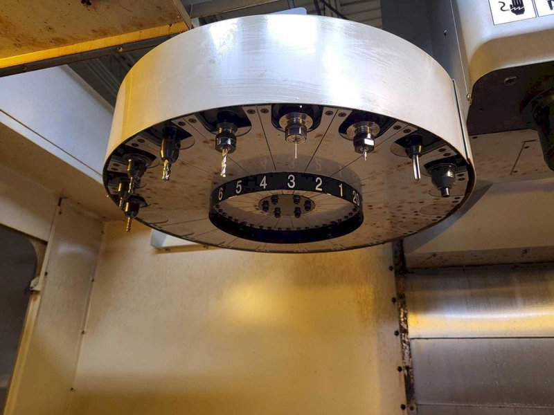 Haas VF-3BYT CNC VMC, 2009 – Chip Auger, Programmable Coolant Nozzle, High Intensity Lighting