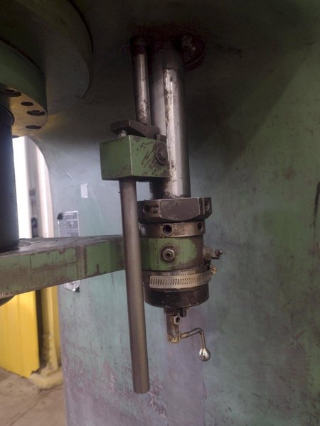 100 TON EITEL MODEL #RP100 HYDRAULIC C-FRAME PRECISION STRAIGHTENING PRESS: YOBRO #16014