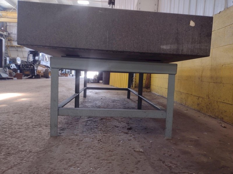 8&#039; X 4&#039; X 10&quot; CHALLENGE PRECISION LAYOUT INSPECTION GRANITE TABLE: STOCK #23800