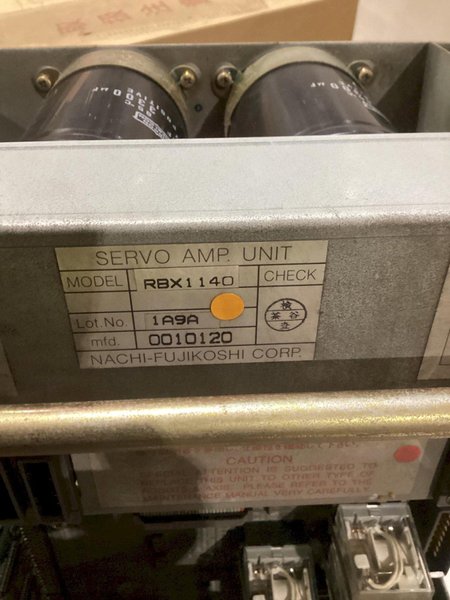 NACHI SERVO AMPLIFIER RBX1140 USED