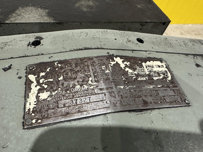 200 TON BEATTY HYDRAULIC BULLDOZER TYPE HORIZONTAL PRESS: STOCK #20538