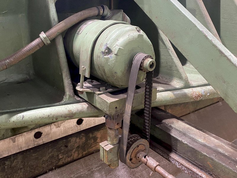 10' X 1/4" WYSONG MODEL #1025 MECHANICAL POWER SQUARING SHEAR: STOCK #20267