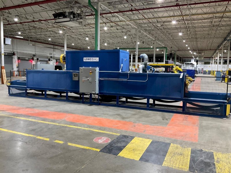 LEWCO NS-CVB03EVD CONVEYOR OVEN, 2015