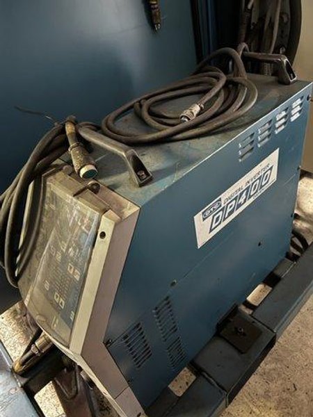 OTC Almega Arc Cell E-120 AX2 Robotic Weld Cell, 2012