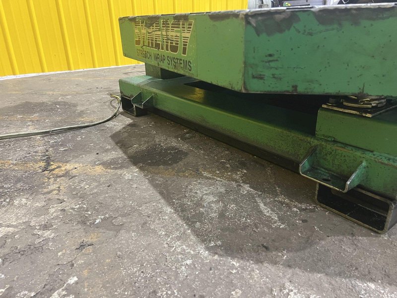 48&quot; X 48&quot; SYNERGY LOW PROFILE ROTARY STRETCH WRAP TABLE: STOCK #20385
