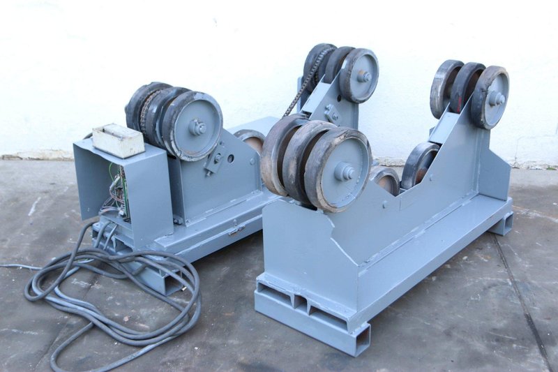 8000 LBS PANDJIRIS TANK TURNING ROLLS: STOCK #70341